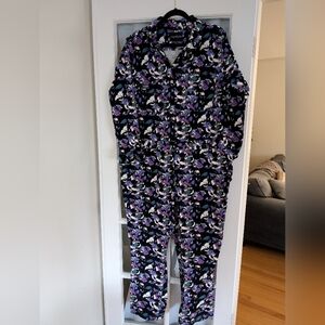 Wildfang Print Coveralls NWT 1X